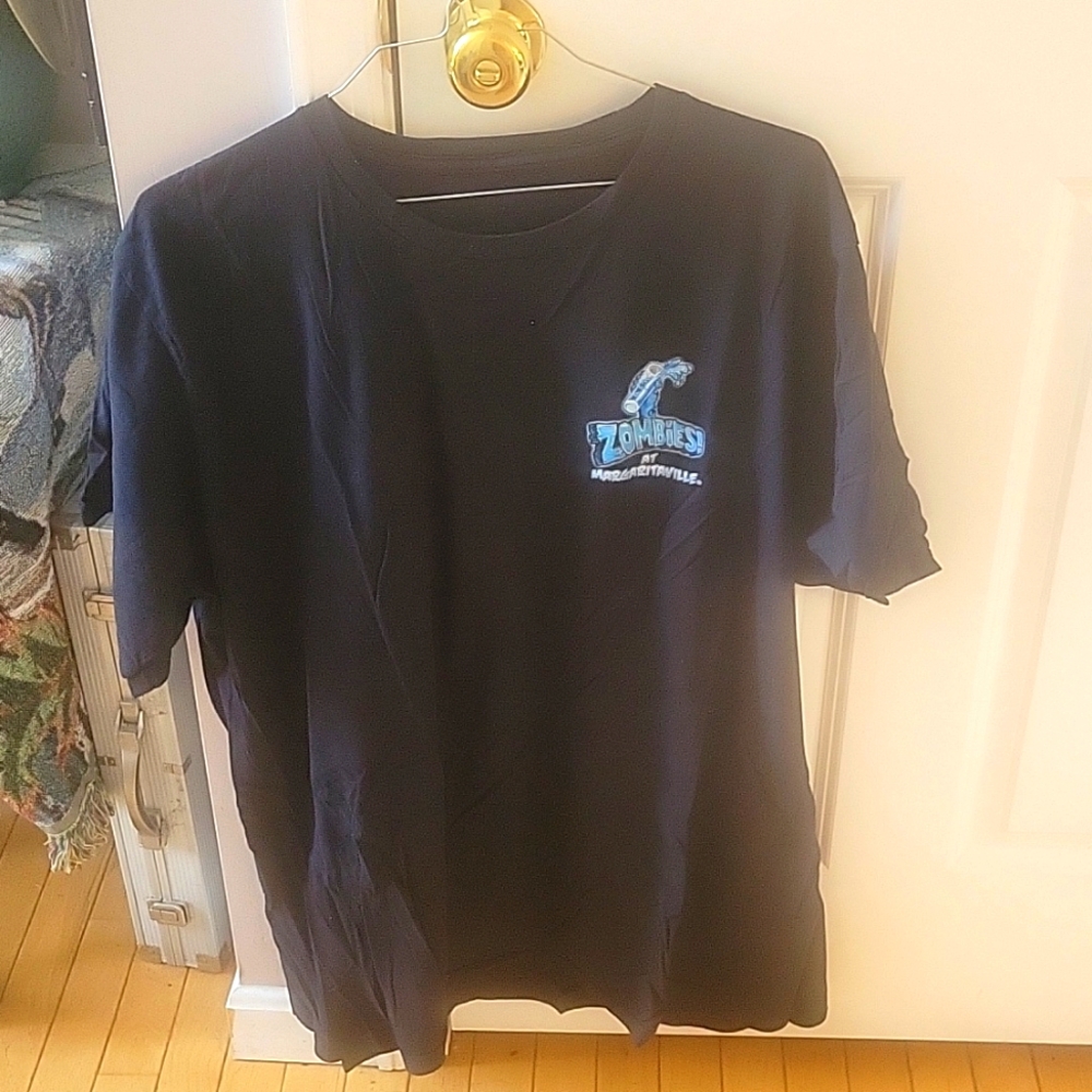 Margaritaville black halloween Zombies 3xl tshirt